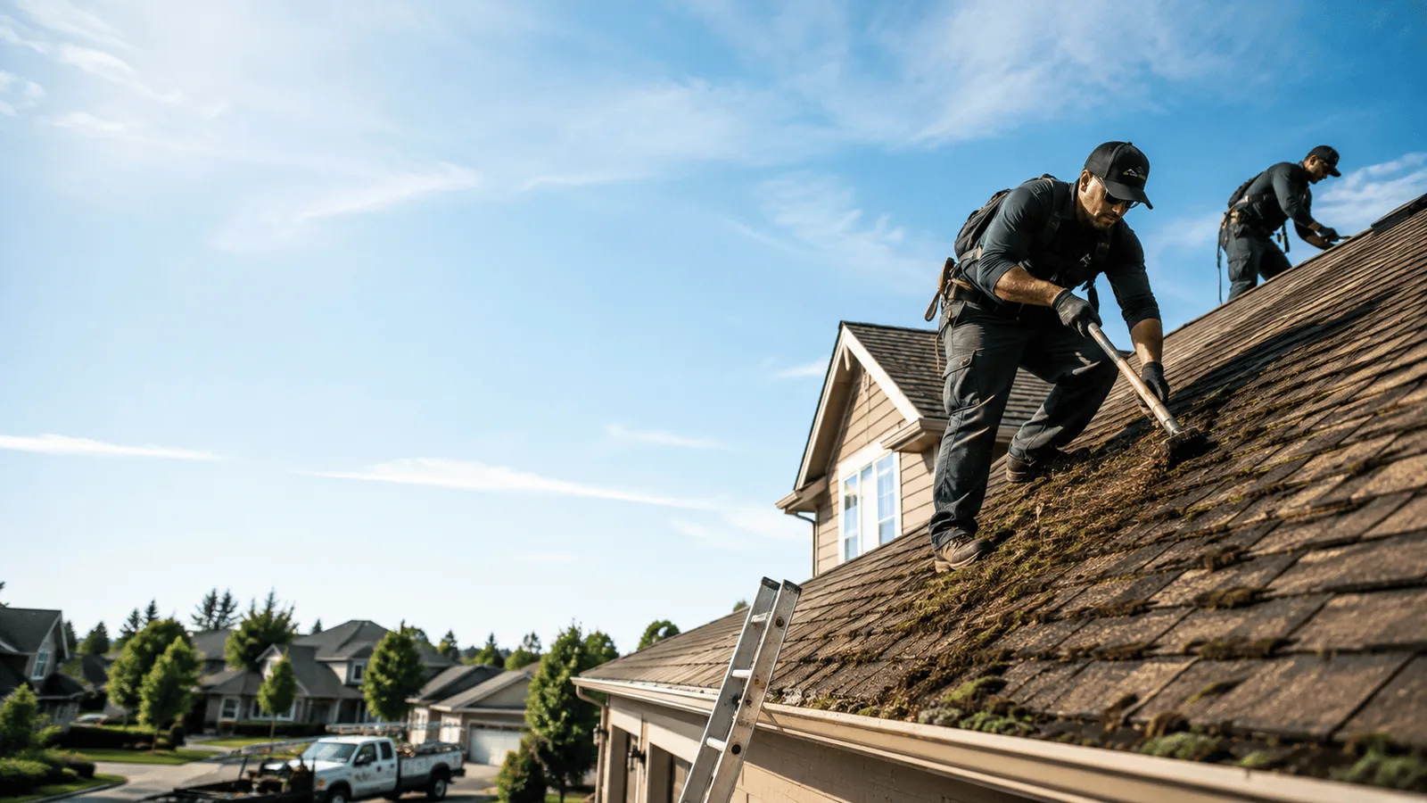 Roof Moss Removal in Almo, KY near me